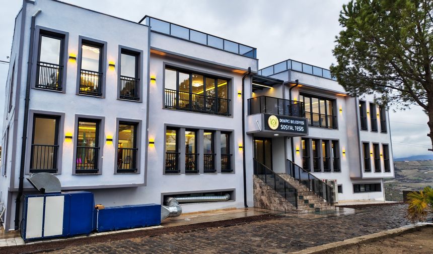 DEMİRCİ’DE 15 YILLIK ATIL METEOROLOJİ BİNASI SOSYAL TESİSE DÖNÜŞTÜRÜLDÜ