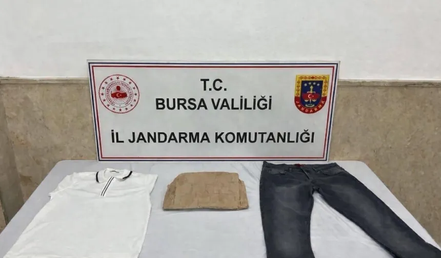 Bursa'da cezaevine uyuşturucu madde göndermeye çalışan şahıs yakalandı