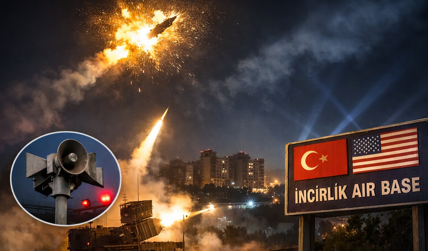 Adana’da Gece Yarısı Füze İddiası: İncirlik Üssü Hedef Alındı, NATO Havada İmha Ettiği Öne Sürüldü