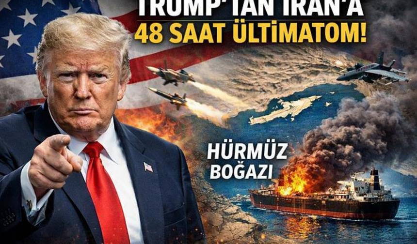 Trump’tan İran’a 48 Saatlik Ültimatom: “Hürmüz Açılmazsa Vururuz”