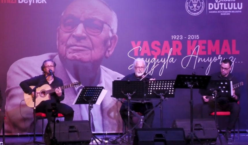 Edebiyatın Çınarı Yaşar Kemal Manisa’da Anıldı