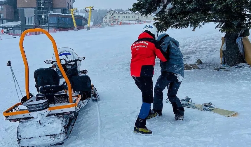 Uludağ'da JAK 9 günlük tatilde 141 olaya müdahale etti