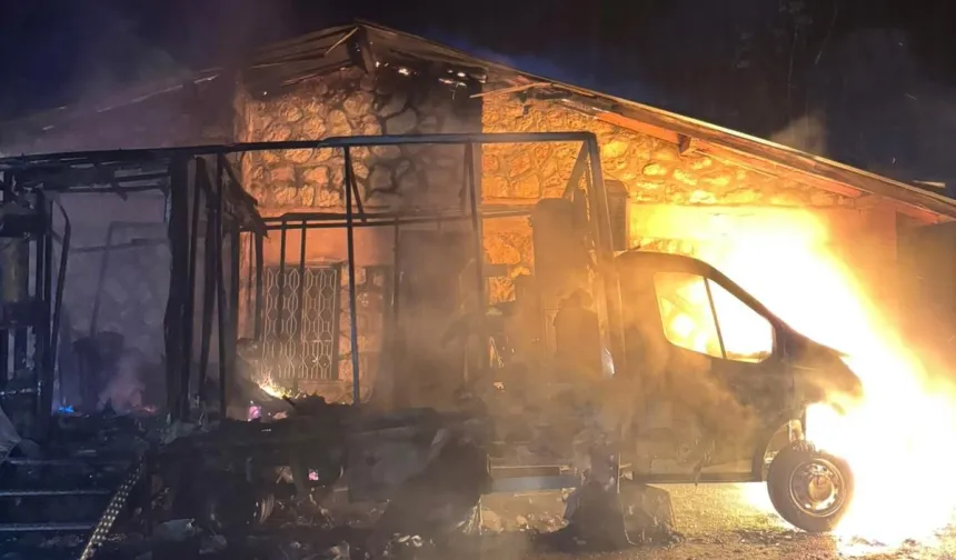 Adıyaman'da yangın