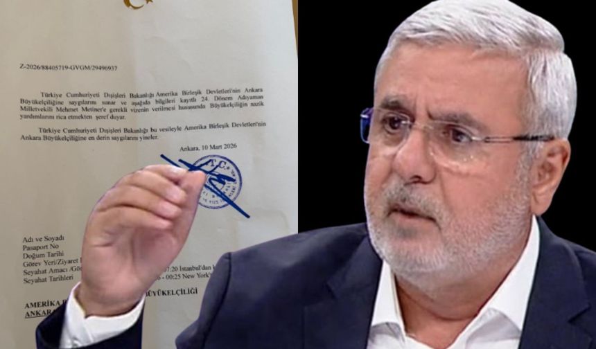 Dışişleri’nin Girişimi Sonuç Vermedi: Mehmet Metiner’e ABD’den Vize Engeli