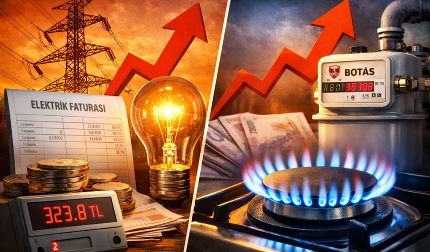 Enerji Faturalarına Çifte Zam: Elektrik ve Doğalgaz Tarifeleri Yükseldi
