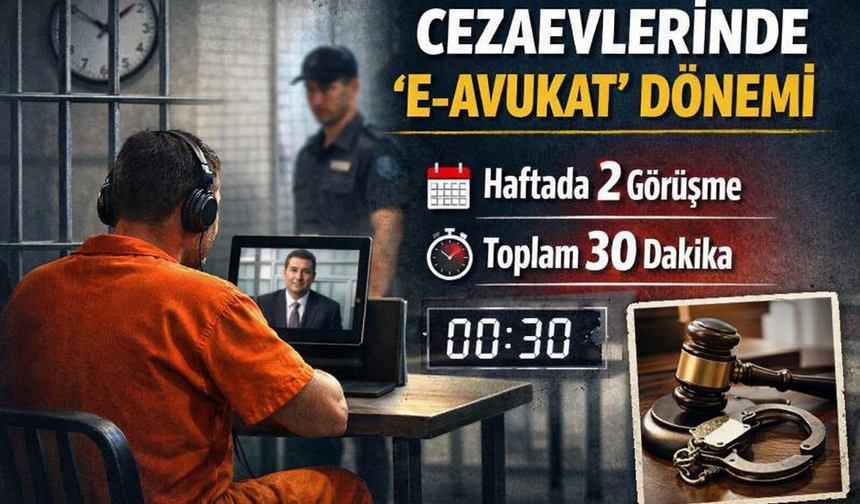 Cezaevlerinde “e-Avukat” Dönemi: Görüşmelere Süre ve Sayı Sınırı Tartışma Yarattı