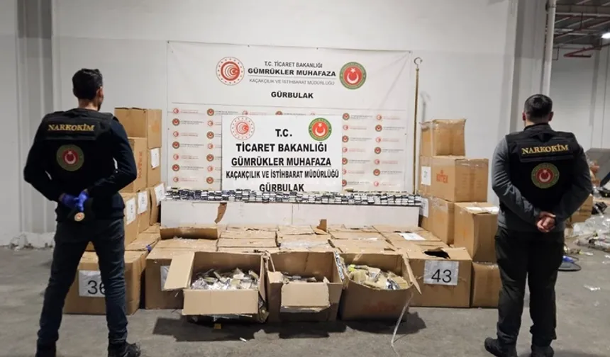 Gümrüklerde dev operasyon... 3 ayda 21,8 milyar TL'lik kaçak eşya ve uyuşturucu