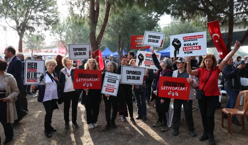 İzmir'de Meslek Fabrikası'nın her yerinde çalışanlarının emeği var