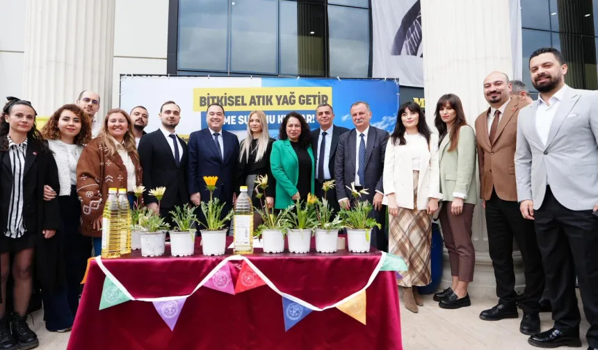 Manisa'da atık yağı getirip suyu kurtardılar