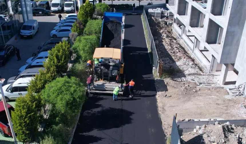 Manisa'da üniversite ve hastane yolu yenileniyor