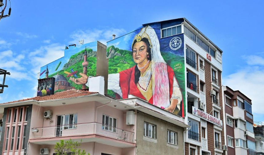 Manisa’nın Sokakları Sanatla Renkleniyor