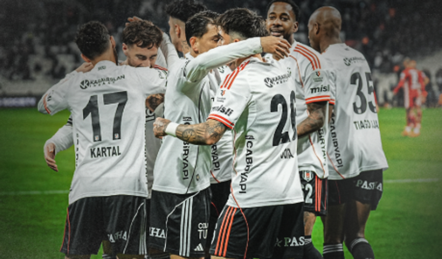 Beşiktaş’tan Gol Şöleni: Dolmabahçe’de 6 Gollü Zafer