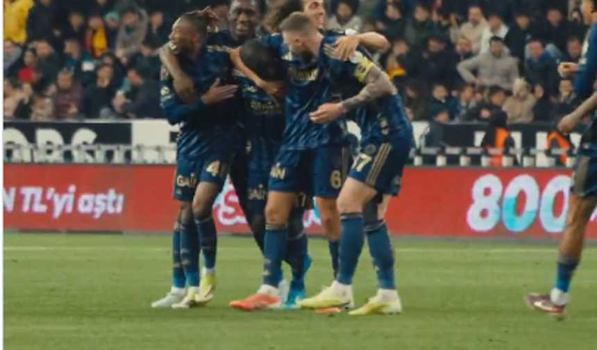 Fenerbahçe’den deplasmanda gol şovu: Kayserispor’u 4-0 mağlup etti