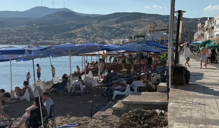 Dikili Çandarlı sahillerinde 'işgal' tartışması