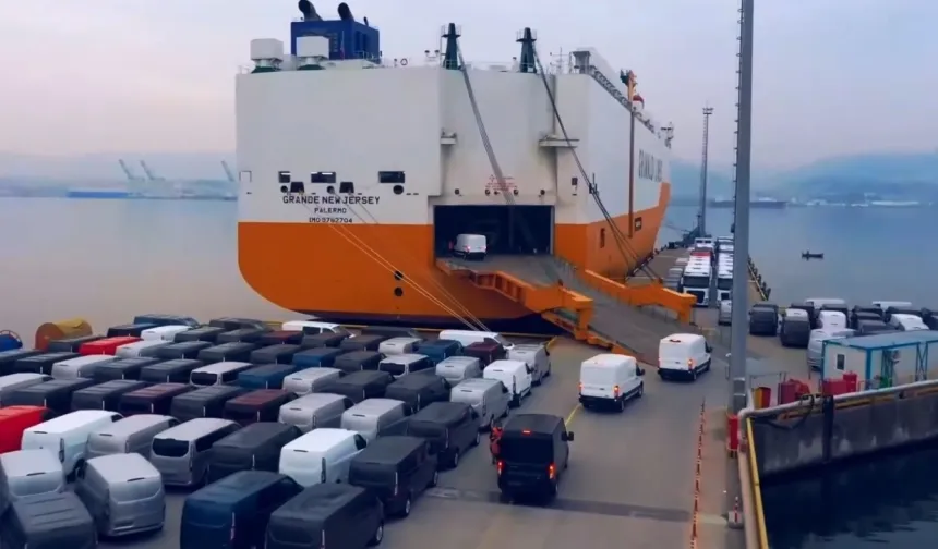 Otomotivde tarihi rekor! İhracat 41,5 milyar dolara ulaştı
