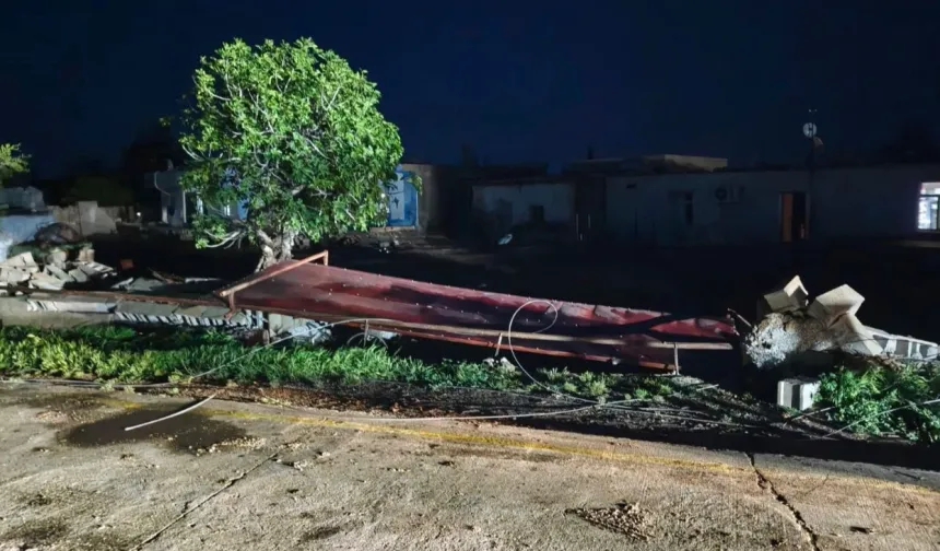 Şanlıurfa'da fırtına ve sağanak felaketi! 1 ölü, 40 yaralı!