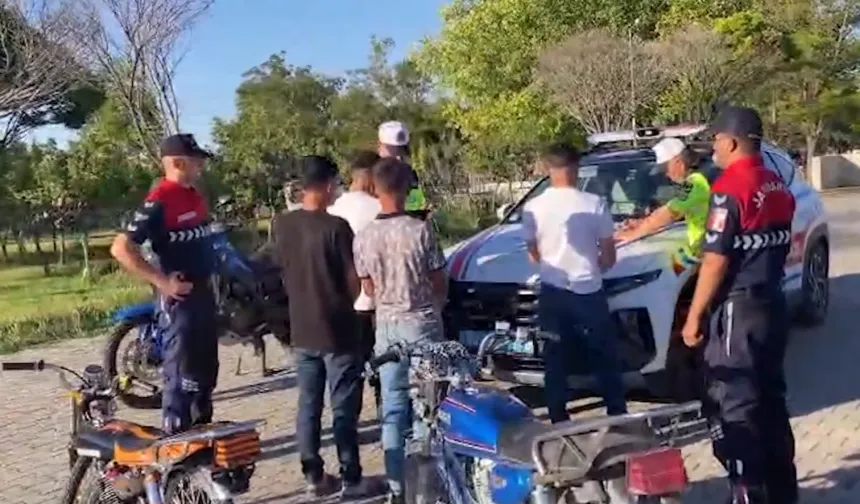Sosyal medyada paylaştılar, Jandarma tek tek yakaladı! Motosikletler trafikten men edildi
