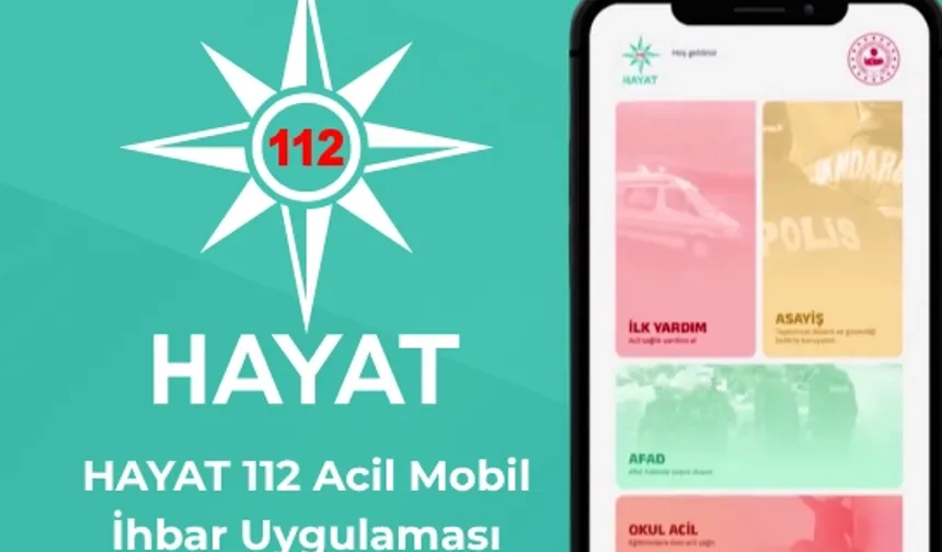 HAYAT 112 Acil 800 bin indirmeyi aştı
