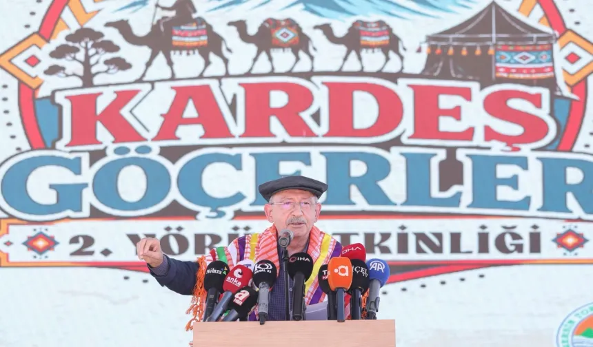 Kılıçdaroğlu'ndan Yörük etkinliğinde iktidar mesajı: Verin iktidarı, hizmet nasıl olur göreceksiniz