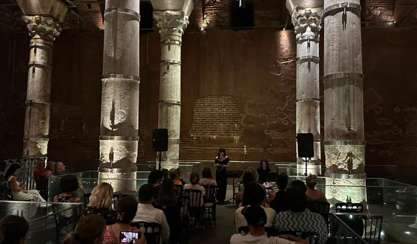 Şerefiye Sarnıcı bin 600 yıllık tarihiyle sanat ve müziğe eşlik ediyor