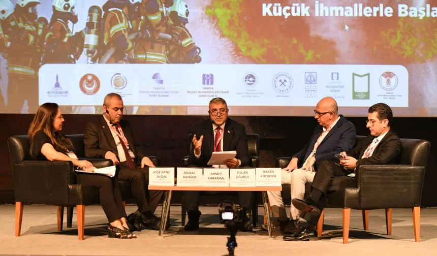 İzmir'de yangın güvenliği konuşuldu