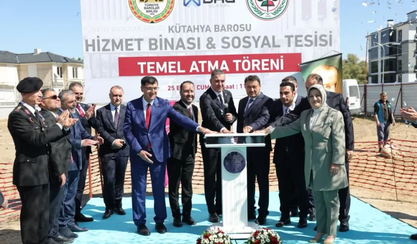 Kütahya Barosu'na yeni hizmet binası