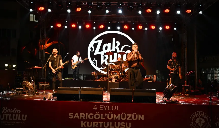 Sarıgöl'de kurtuluşun 104. yılında zakkum coşkusu