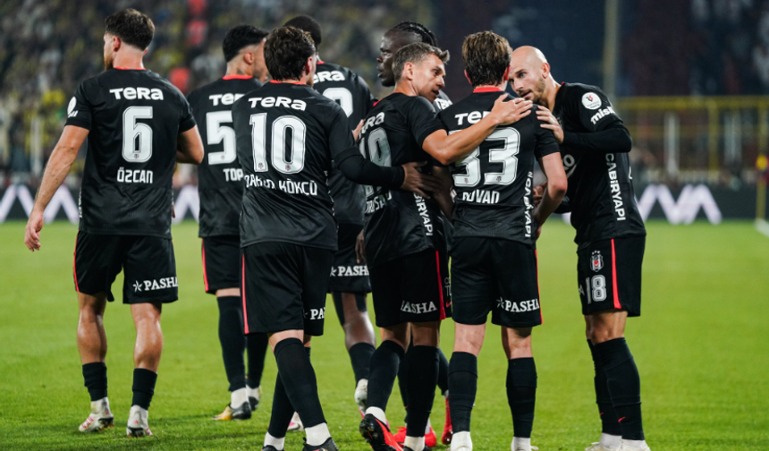 Kadıköy’de Kartal Pençesi! Beşiktaş, Fenerbahçe’yi Devirdi
