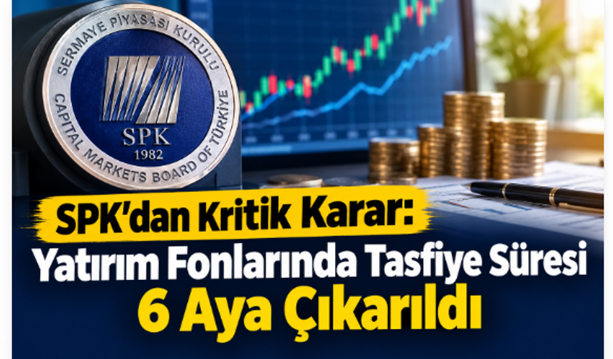 SPK’dan Kritik Karar: Yatırım Fonlarında Tasfiye Süresi 6 Aya Çıkarıldı