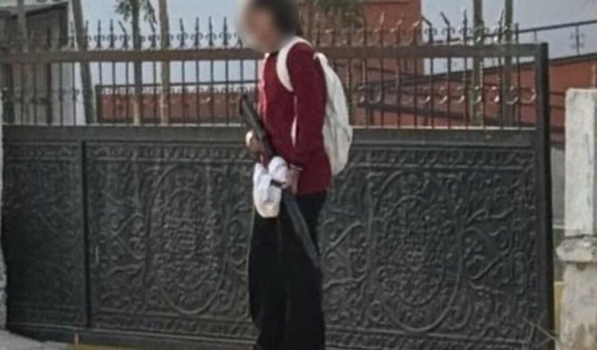 Okula Pompalı Tüfekle Gelen 7. Sınıf Öğrencisi Paniğe Neden Oldu
