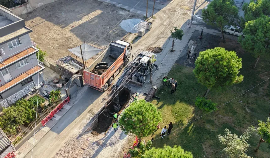 Manisa Şehzadeler'de taşkın sorununa köklü çözüm